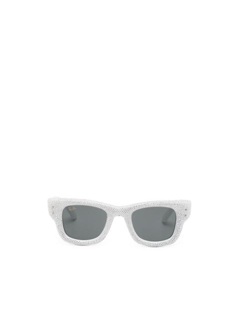 Ray-Ban x A$AP Rocky Wayfarer Puffer crystal-embellished sunglasses