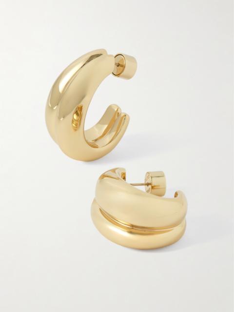 JENNIFER FISHER Chavez Gold-tone Hoop Earrings