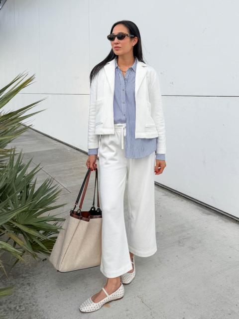 Splendid Matilda Terry Wide Leg Pant