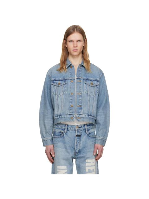 Fear of God Blue Denim Trucker Jacket