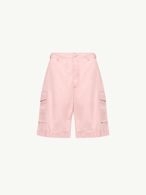 Moncler Gabardine Cargo Shorts