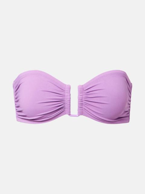 ERES Show bandeau bikini top
