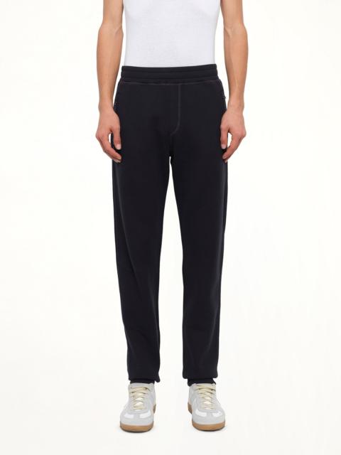Lanvin Tech Jersey Slim Pants in Navy