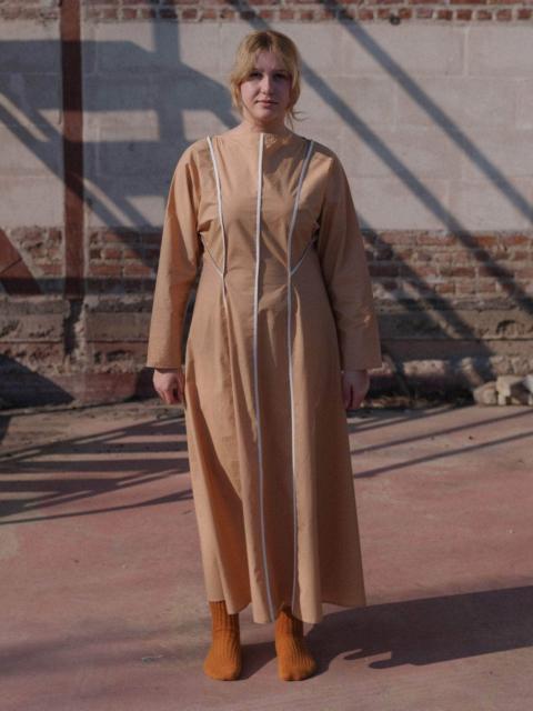 BASERANGE Nika Dress - Organic Cotton Poplin