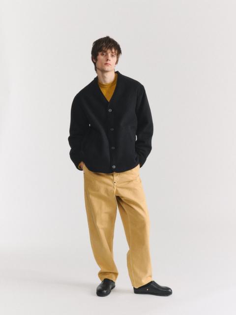 CASEY/CASEY KILLIAN JACKET - HEAVY CASHEMERE - BLACK