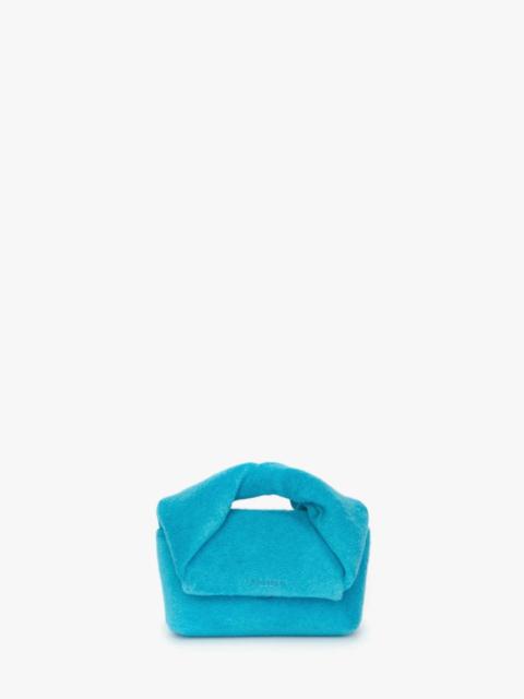 JW Anderson MINI TWISTER - TERRY TOWEL MINI BAG