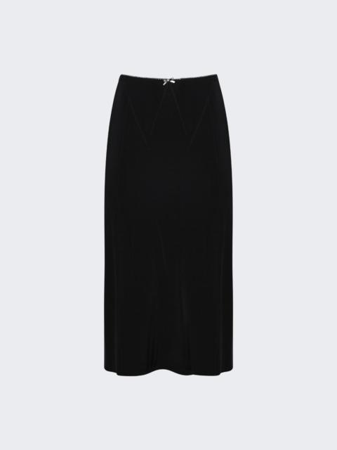 rabanne Jupe Midi Lenght Skirt Black