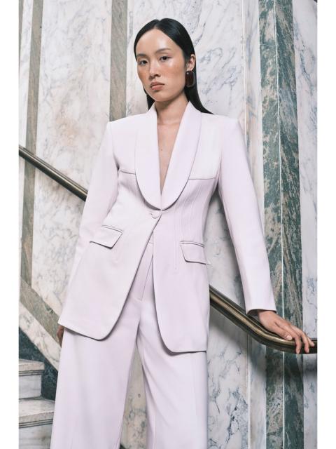 KAREN MILLEN Compact Stretch Single Breasted Blazer
