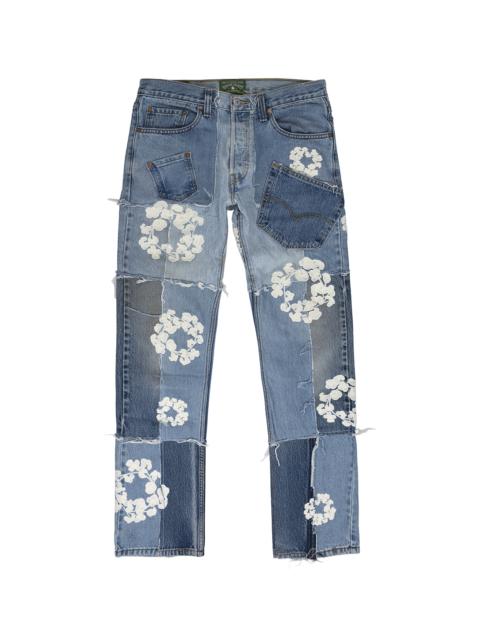 DENIM TEARS MVP Patchwork Jeans "Blue" DT773