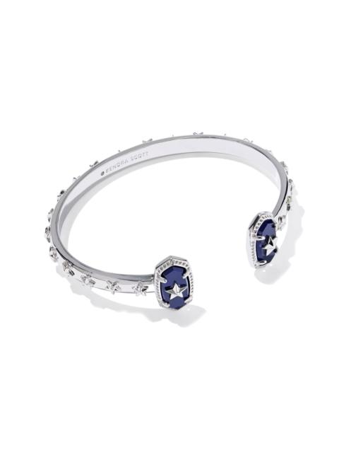 KENDRA SCOTT Elton Silver Star Cuff Bracelet