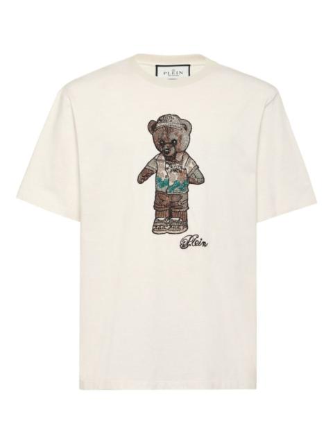 PHILIPP PLEIN teddy bear-embellished T-shirt