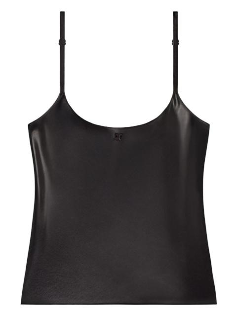 courrèges logo-detail top