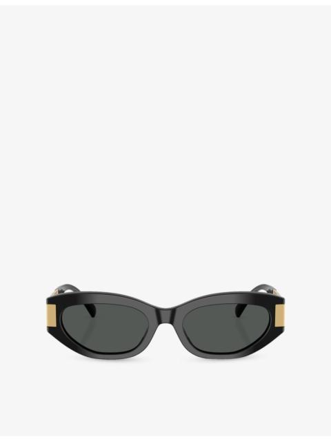 VERSACE VE4501 Cat-Eye Frame Acetate Sunglasses