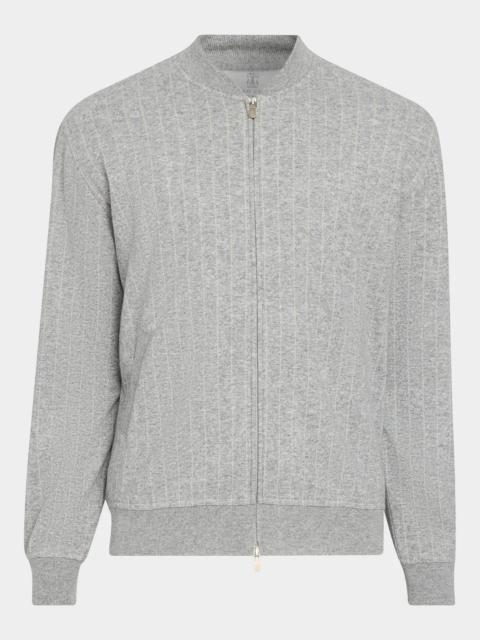 Brunello Cucinelli Men's Cotton-Blend Cardigan