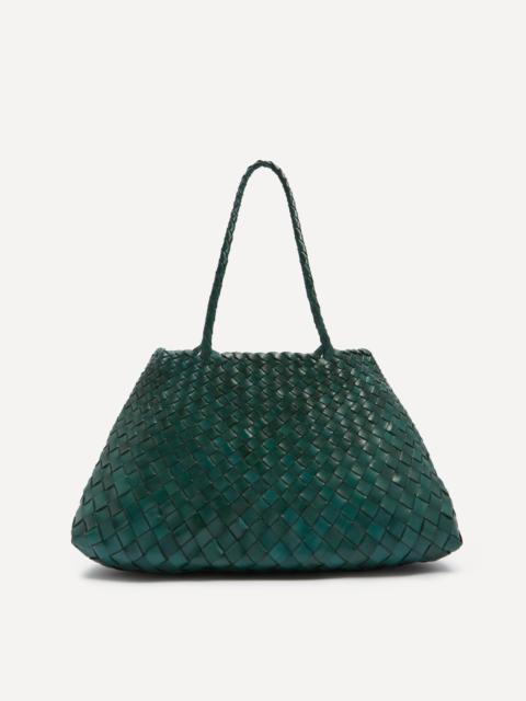 DRAGON DIFFUSION Large Santa Croce Woven Tote Bag