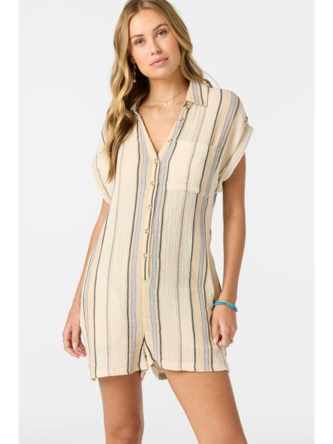 O'Neill Kamilla Stripe Romper