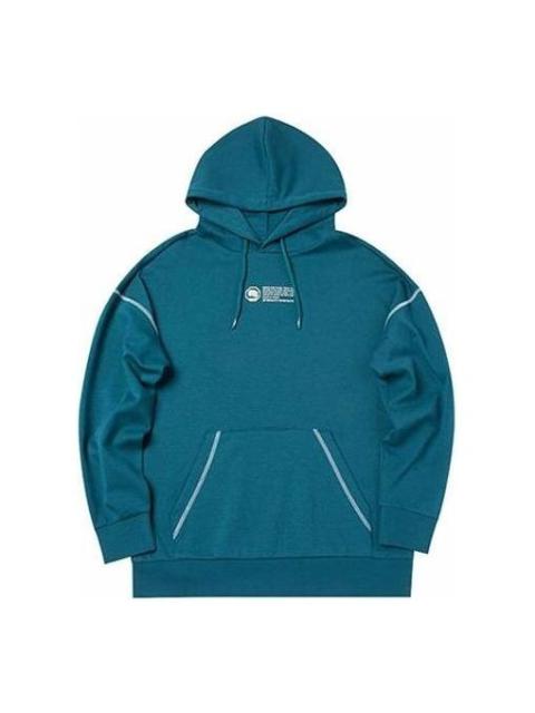 Li-Ning BADFIVE Basketball Series Loose Pullover Hoodie 'Teal' AWDQ511-2