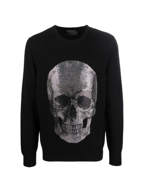 Iconic Skull cashmere sweater