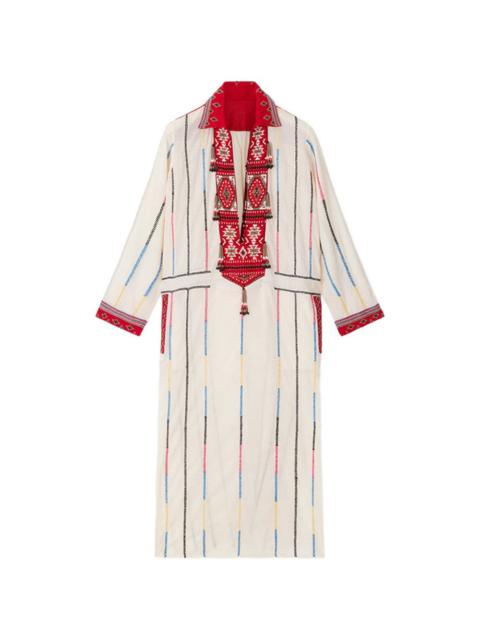 FORTELA Adish beaded midi dress