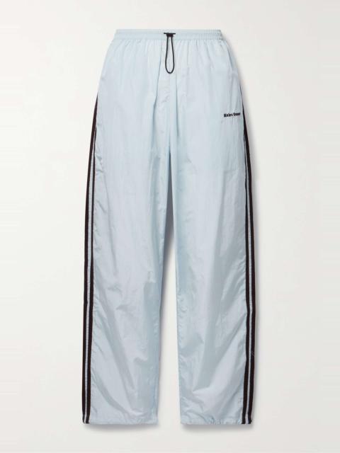 adidas Originals + Wales Bonner embroidered recycled-shell track pants