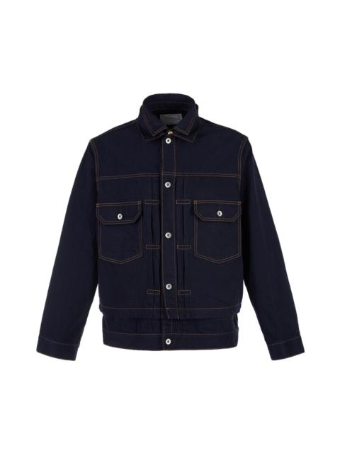 sacai Indigo Denim Trucker Jacket