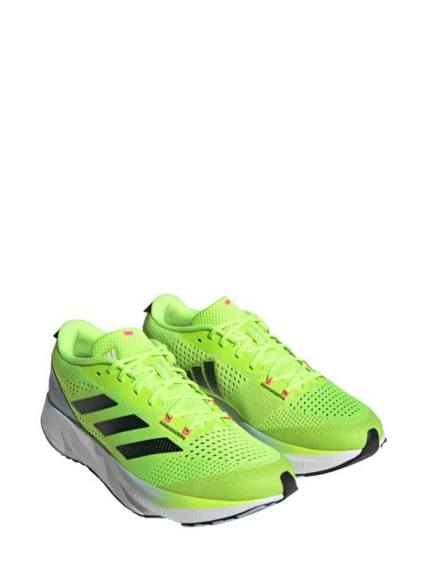 Adizero SL Running Shoe in Lucid Lemon/Black/Blue