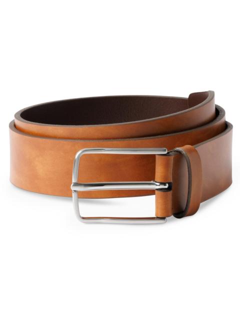 ALLEN EDMONDS Men's Broadway Ave Leather Belt - Brown