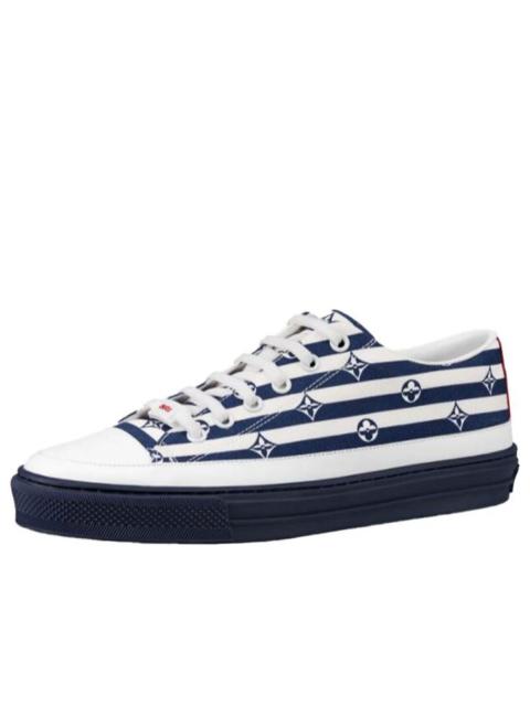 Louis Vuitton (WMNS) LOUIS VUITTON Stellar Sneakers 'White Navy' 1A7U57