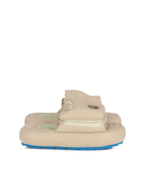 Off-White Meteor padded sandals
