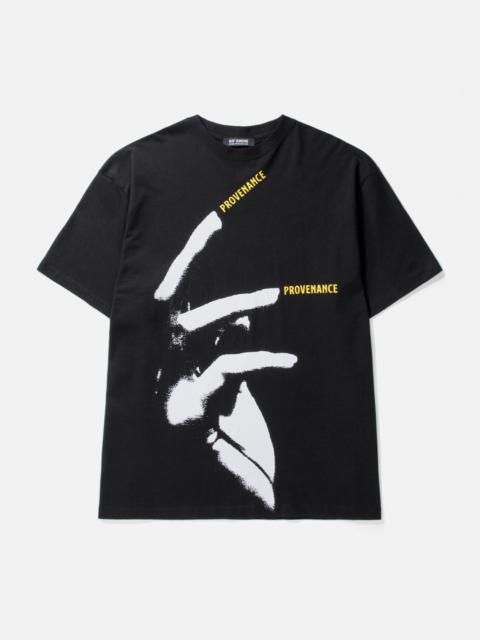 Raf Simons OVERZISED T-SHIRT WITH NAILS PRINT FRONT AND BACK