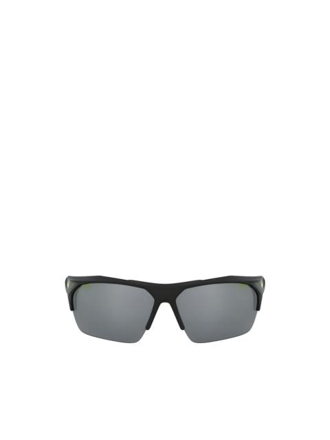 Nike Terminus semi-rimless rectangle-frame sunglasses