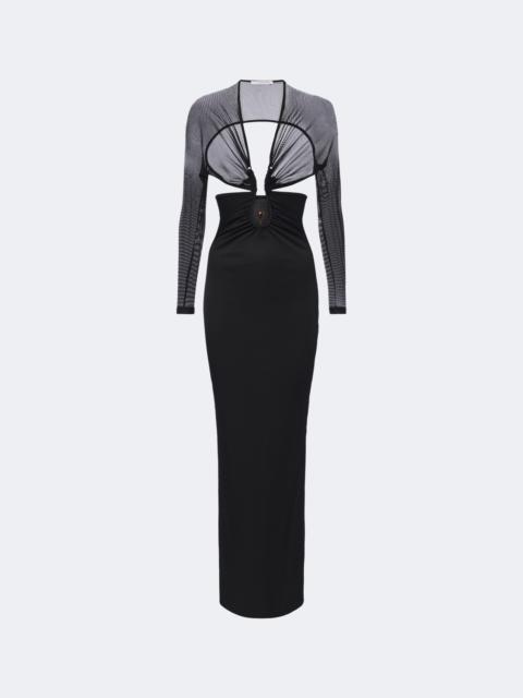 CHRISTOPHER ESBER Orbit cutout embellished maxi dress