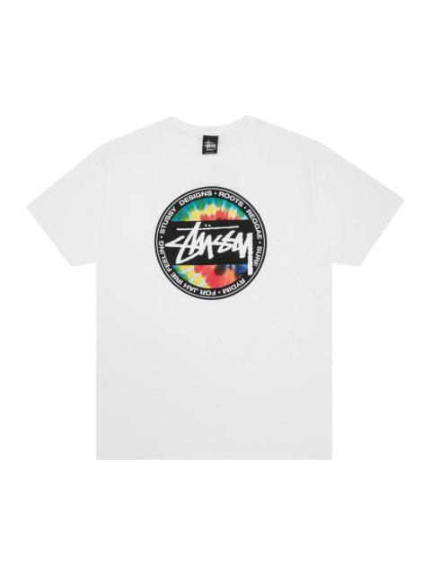 Stussy Tie Dye Dot Tee 'White'