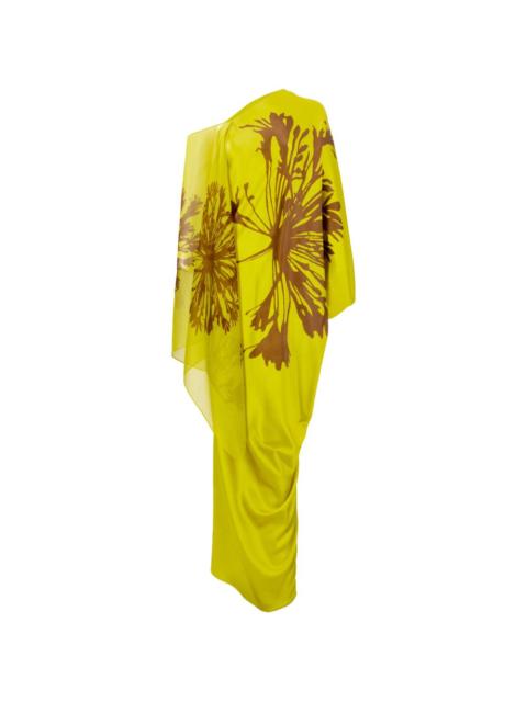 SILVIA TCHERASSI Jade print maxi dress