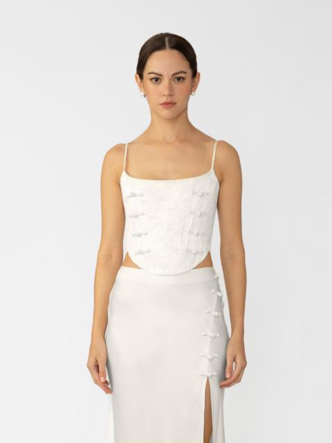 SAU LEE NADIA CORSET TOP