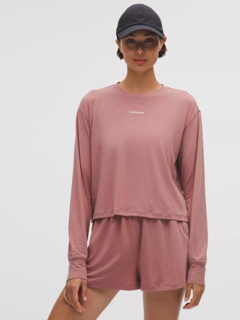 lululemon Jersey Training Long-Sleeve Shirt *Wordmark