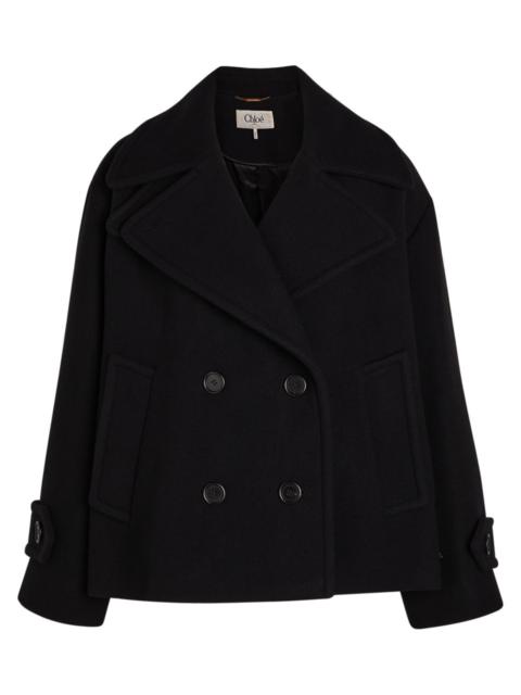 Chloé Chloe Double-breasted Wool-blend Jacket