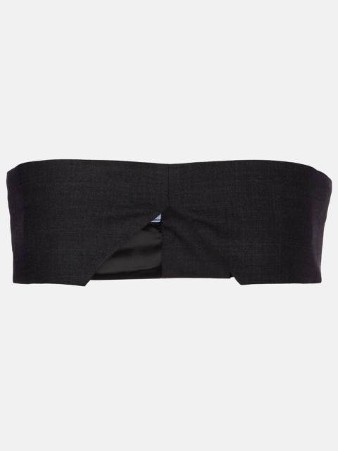 Prada Wool bandeau top