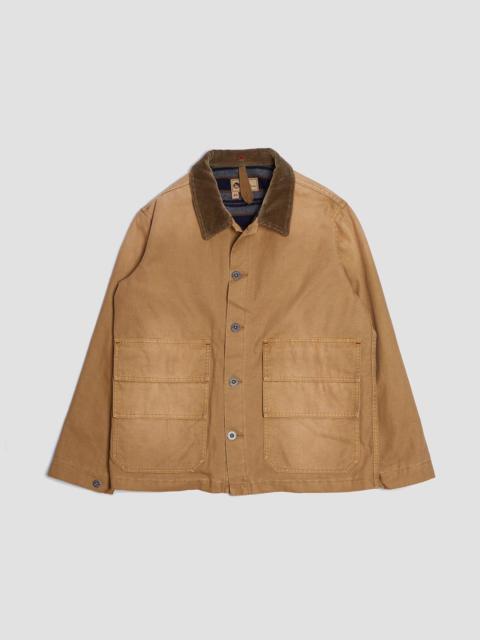 Nigel Cabourn Hunting Chore Jacket Canvas in Tan