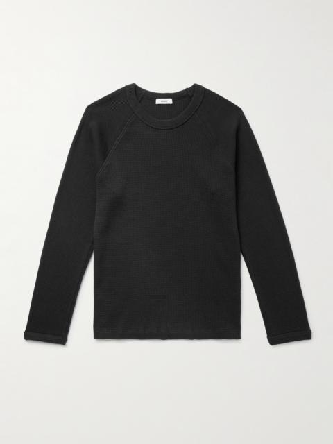 AGOLDE Payson Waffle-Knit Cotton-Blend T-Shirt