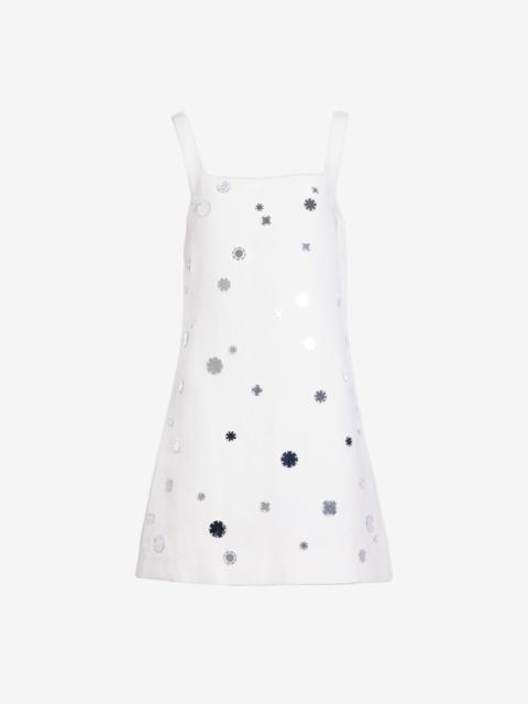 TANYA TAYLOR BARTON MIRROR DRESS