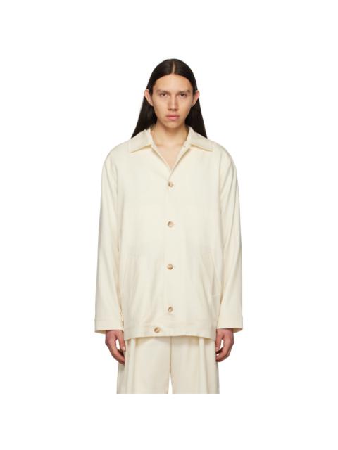KING & TUCKFIELD Beige Pleat Back Jacket