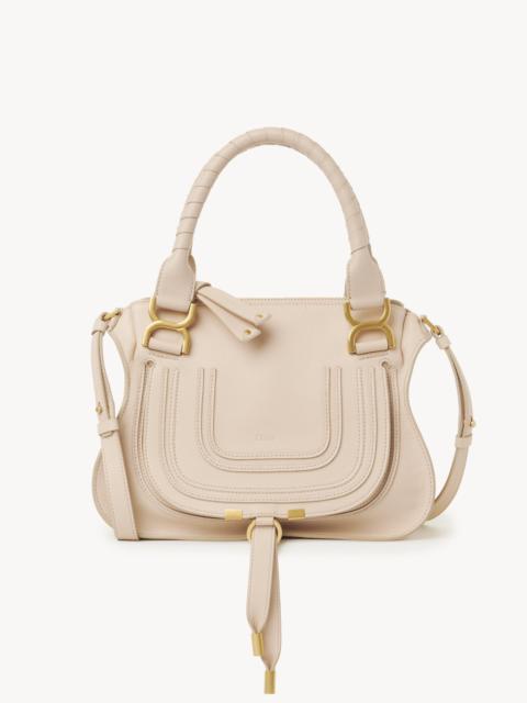 Chloé SMALL MARCIE DOUBLE CARRY BAG IN GRAINED LEATHER