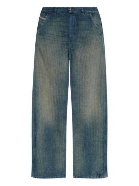 Diesel D-Phant-Chino herringbone faded jeans