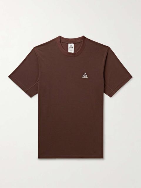ACG Logo-Embroidered Dri-FIT ADV T-Shirt