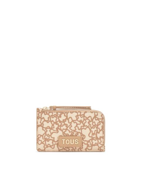 TOUS Sand-colored Change purse cardholder TOUS Kaos Mini New
