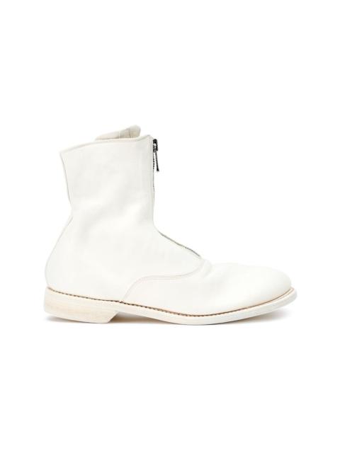 Guidi zipped ankle boots