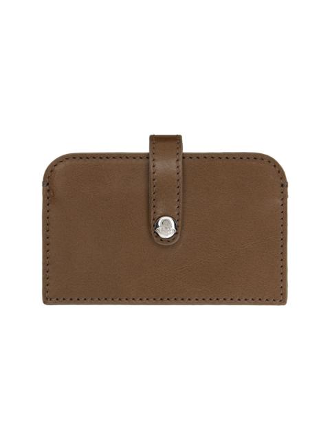 Vivienne Westwood Brown Accordion Card Holder