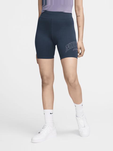 Women's Nike Sportswear Classic High-Waisted 8" Biker Shorts