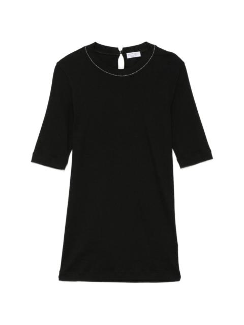 Brunello Cucinelli monili-trim T-shirt